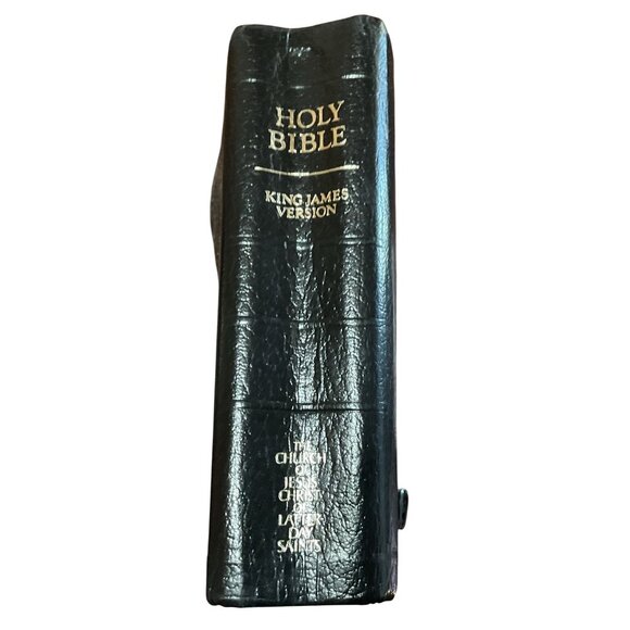The Holy Bible King James 1979 Church Of Jesus Christ Of LDS Leather Cover - Picture 1 of 6